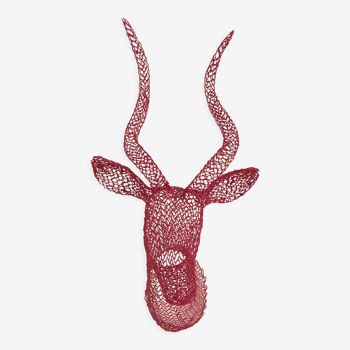 Gazelle sculpture by artist Eka Acosta