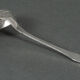 Spoon to sprinkle goldsmith RN silver 53 grams rich decoration Louis XV