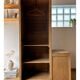 Asymmetrical Parisian wardrobe