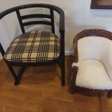 Fauteuil enfant, restauration d'art