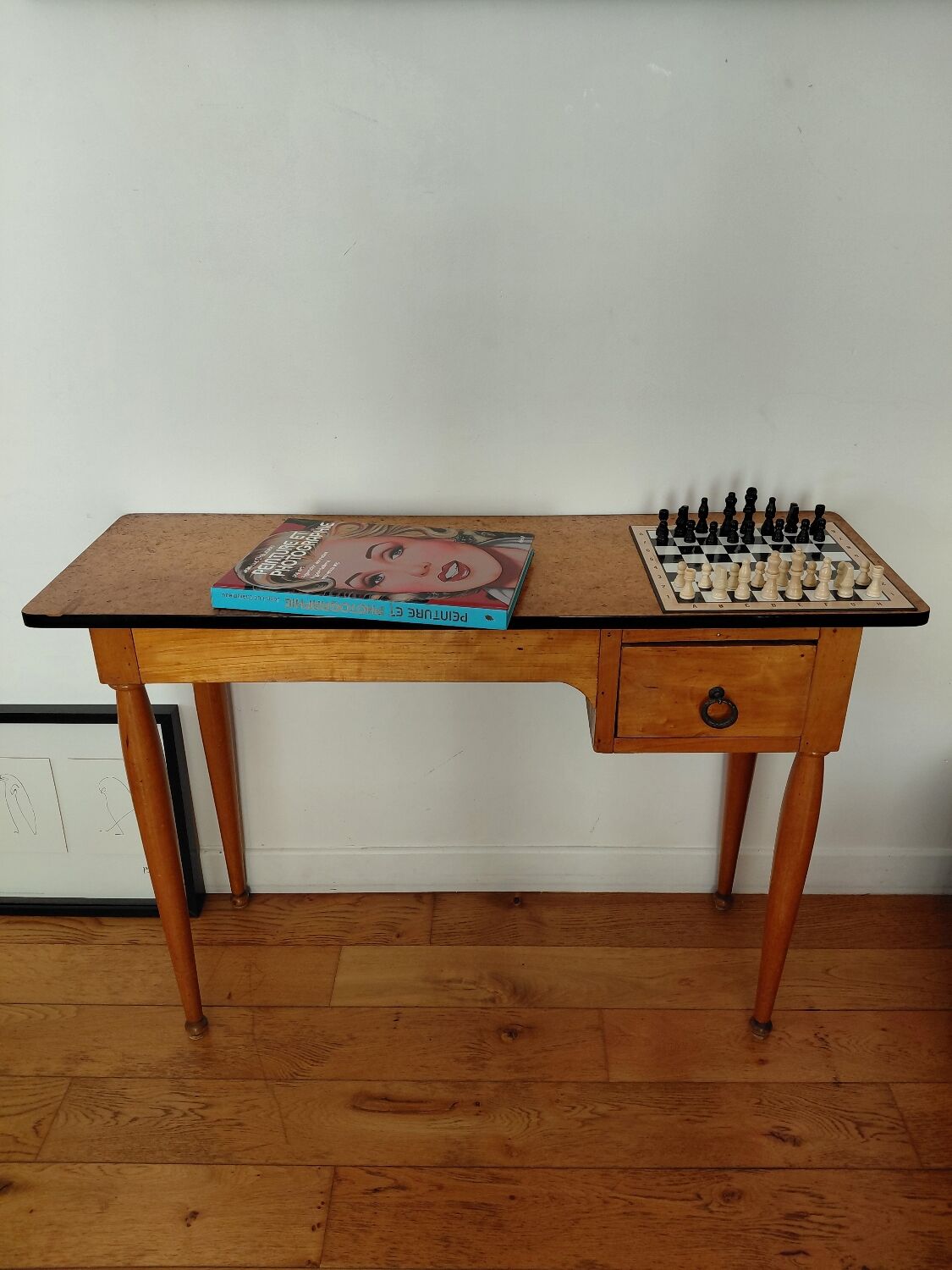 Vintage console from the 50s and 60s.