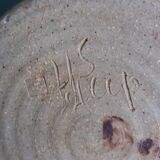 Stoneware pitcher signed Jean Tessier, Atelier Le Cep