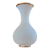 Vase en opaline et dorure début XIX ème