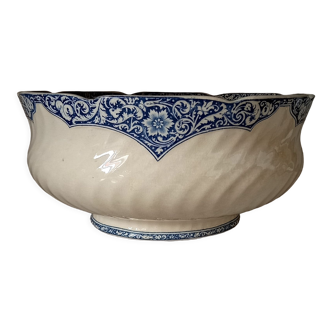 Salad bowl in earthenware Gien