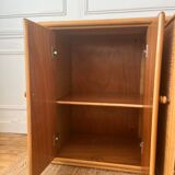Buffet en bambou et rotin vintage