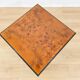 Coffee table in elm burl - 1970s