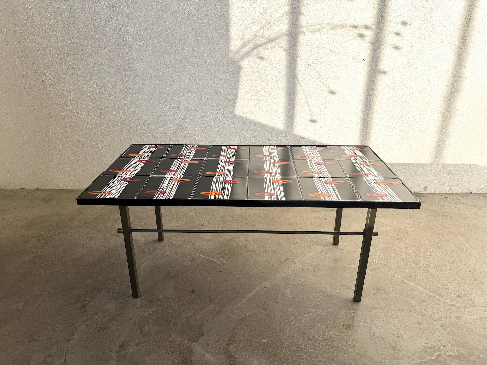 Glazed ceramic coffee table, Robert & Jean Cloutier ZG2, 1970s