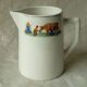Milk jug/pitcher in earthenware, the milkmaid