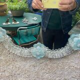 Venetian mirror Murano 1950 53x58cm