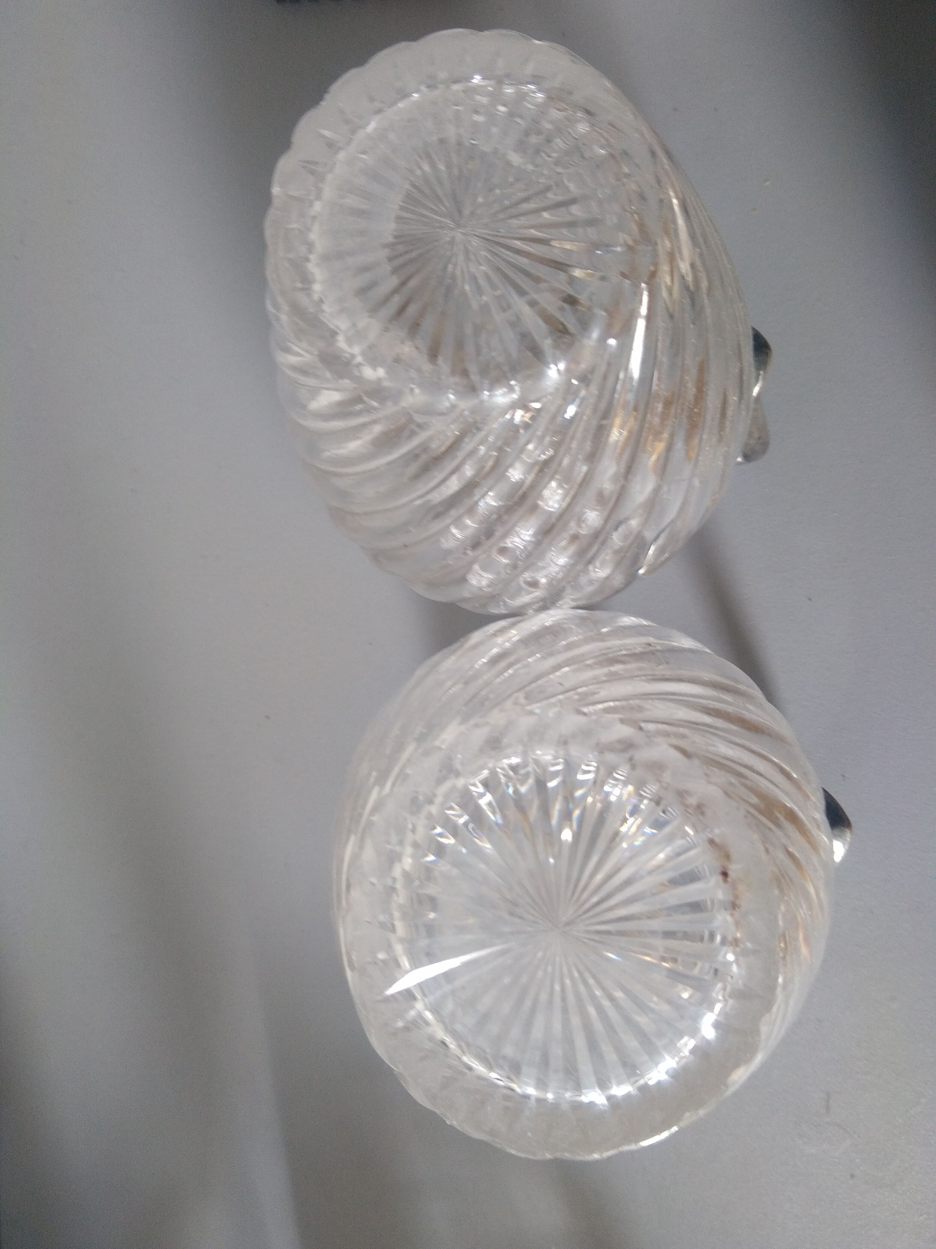 Antique pouring carafes