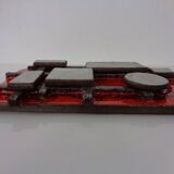 Brutalist ceramic wall panel from Krösselbach, Germany, 1960s