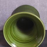 Vintage ceramic diabolo vase from the 1950s
