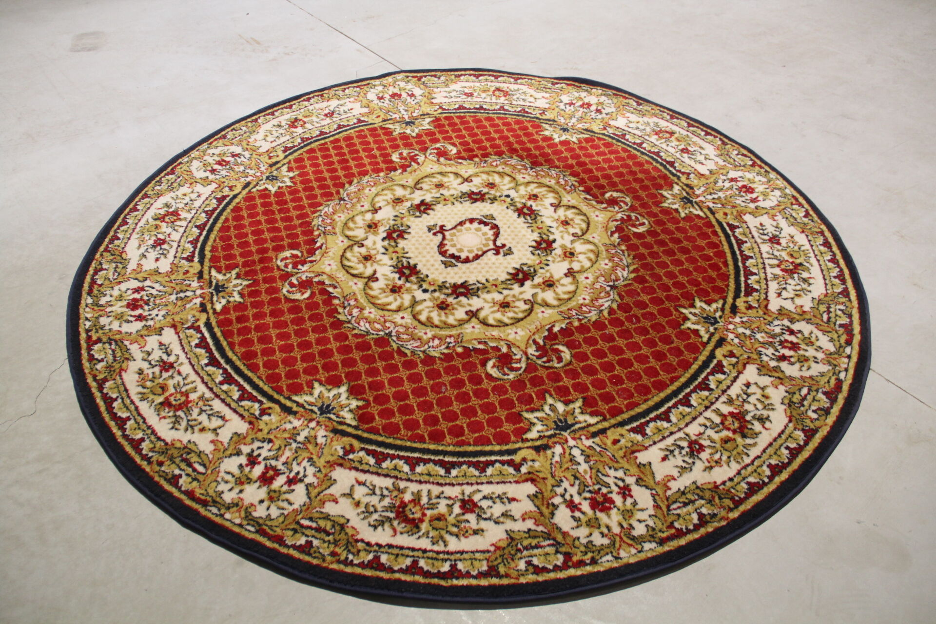 Tapis rond en laine 200cm