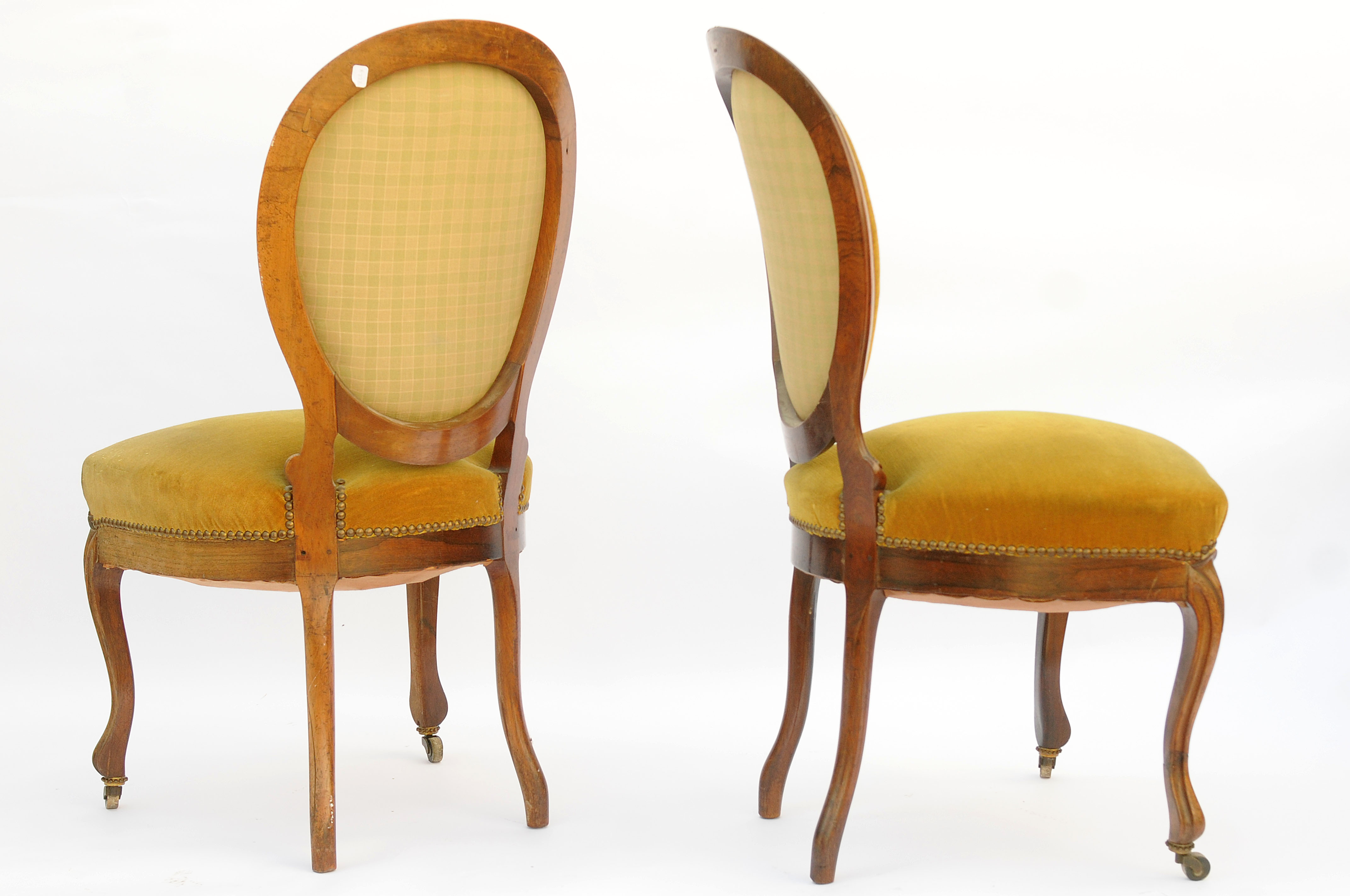 Pair of Louis Philippe style chairs