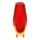 Sommerso vase prism, Flavio Poli, Murano 1970