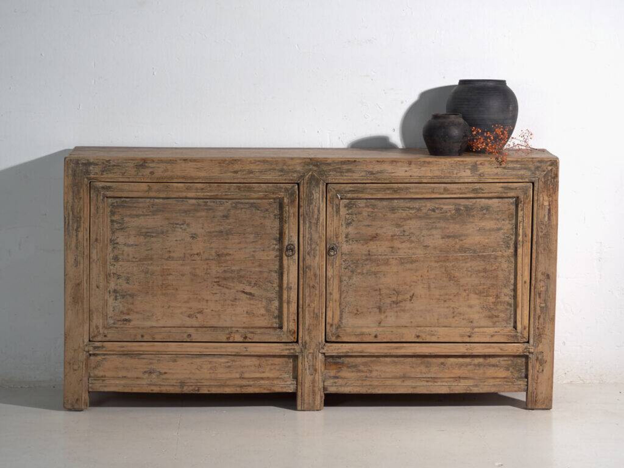 Antique pine wood sideboard – China, circa 1930