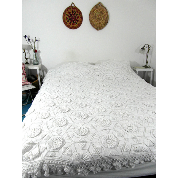 Couvre Lit En Crochet Et Dentelles Selency Couvre Lit En Crochet Et Dentelles Selency