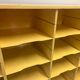 Old workshop furniture / wooden locker / sorting furniture