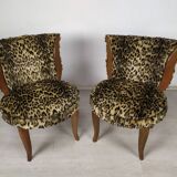 Pair of leopard bridge heaters