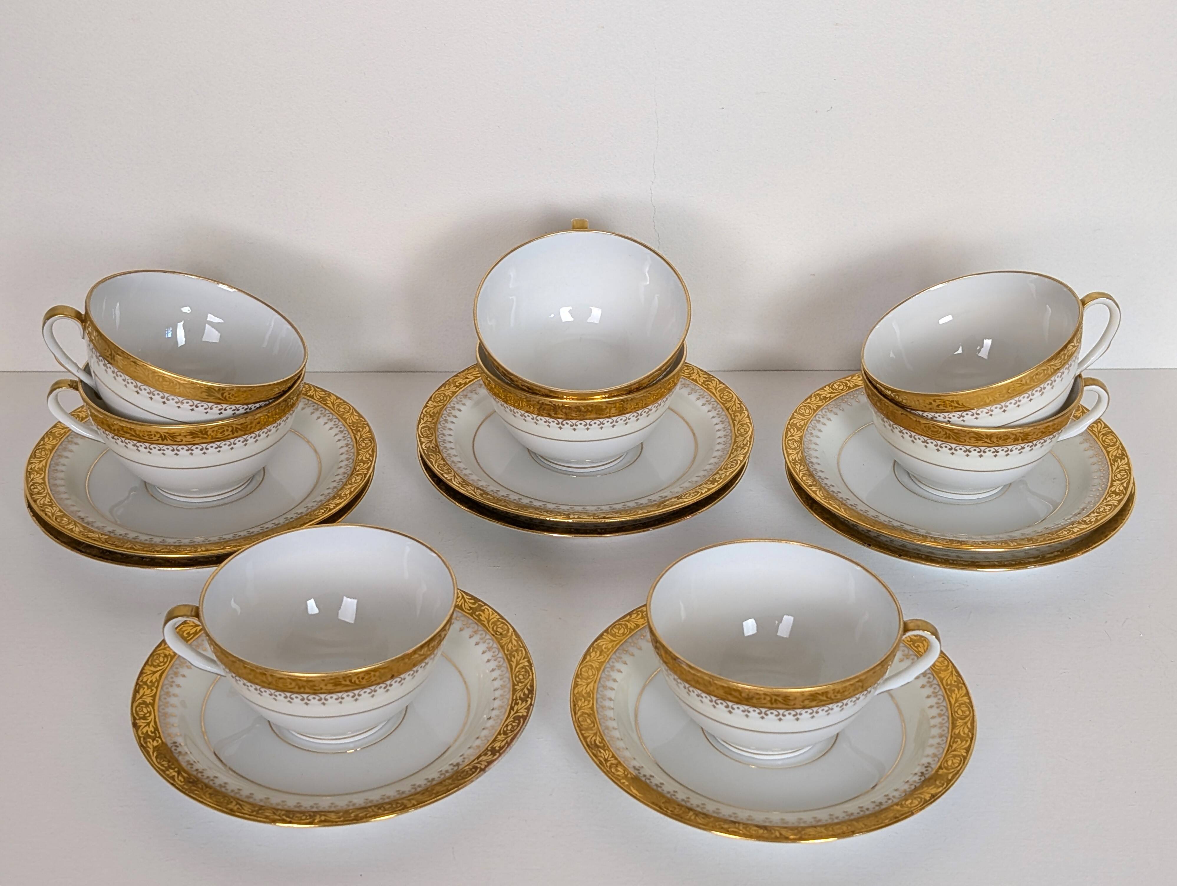 Chastagner Limoges coffee service
