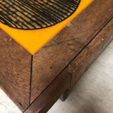 Tiled coffee table, 1970