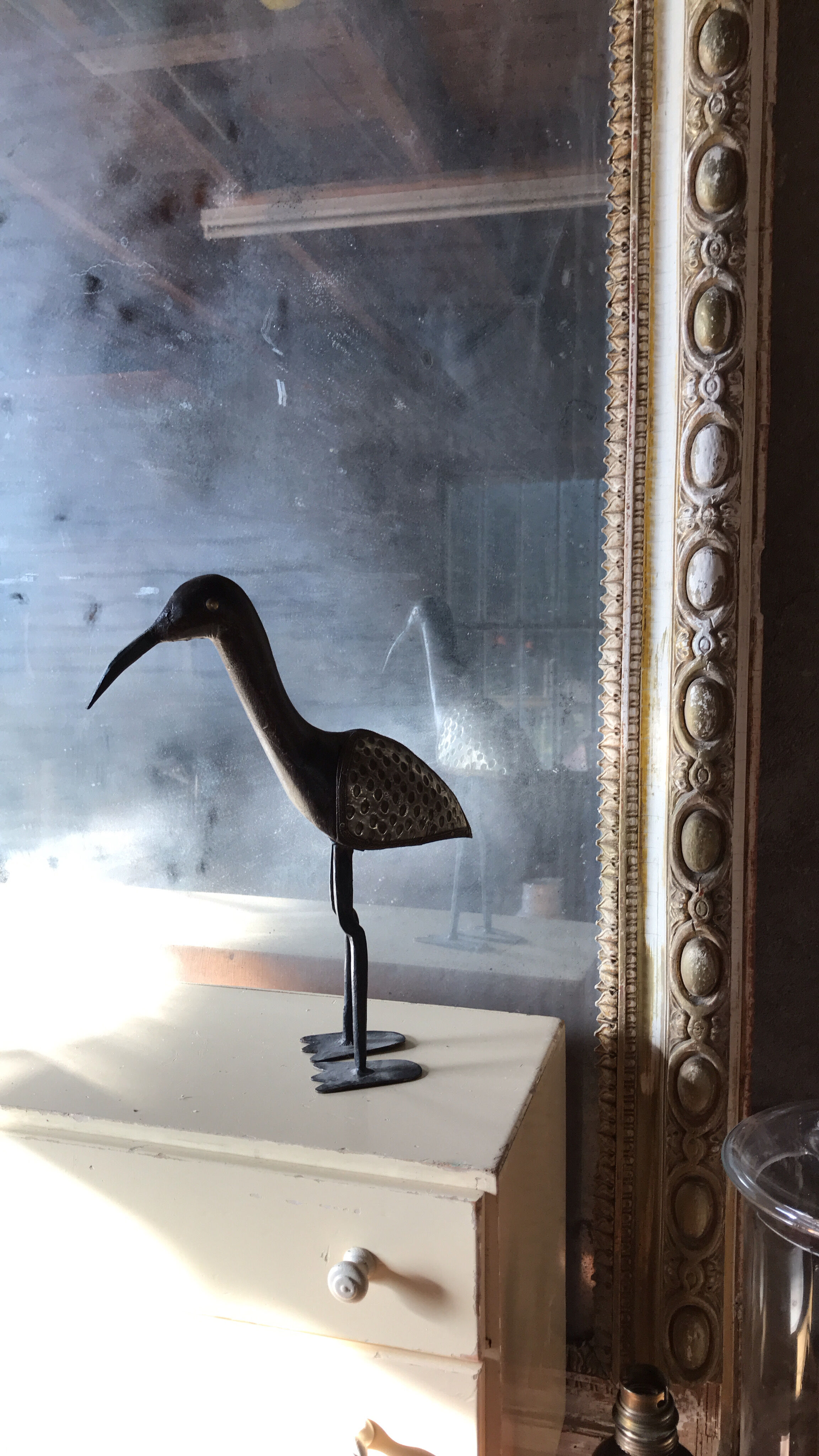 Bird statuette
