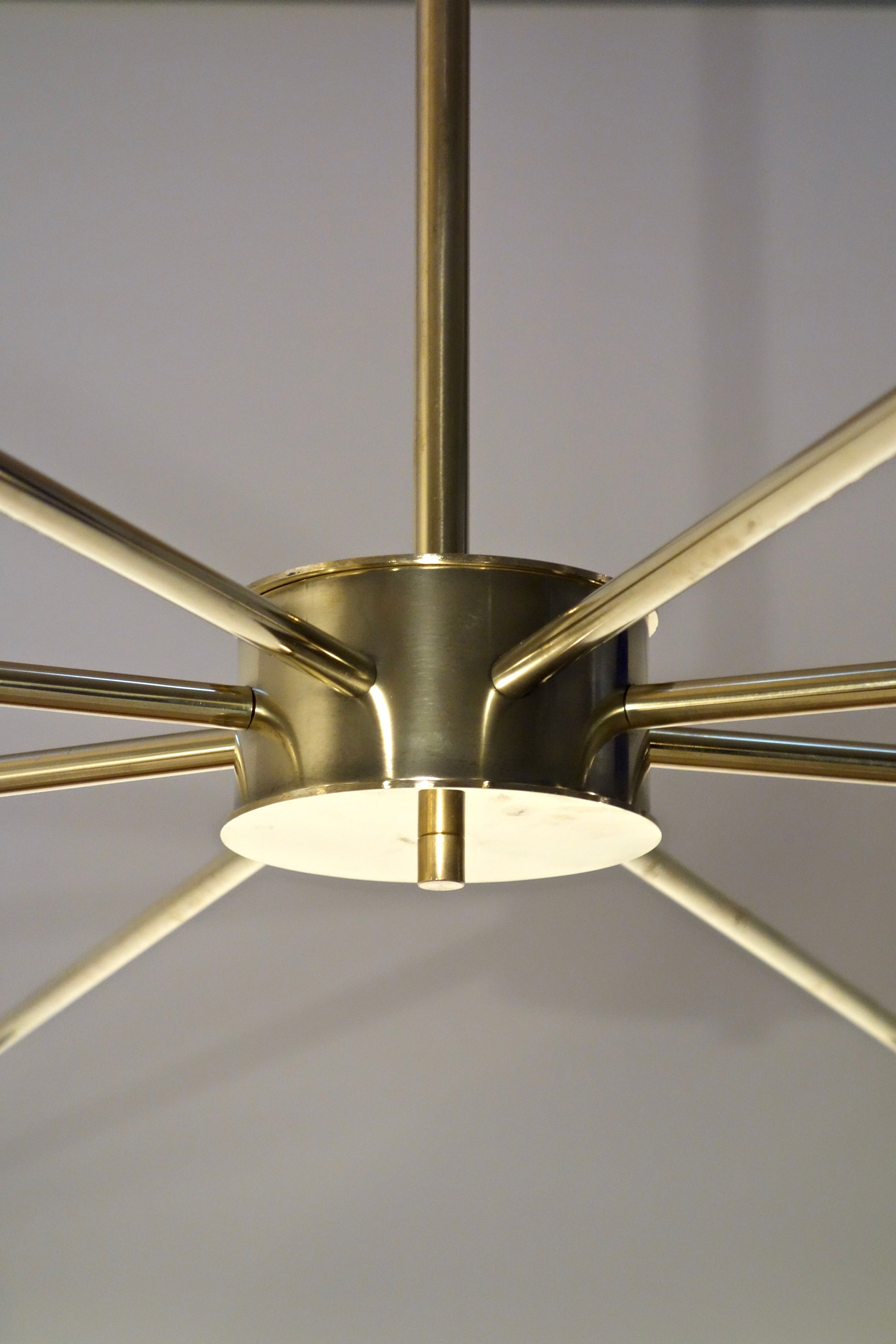 Modern Italian chandelier 1950's style