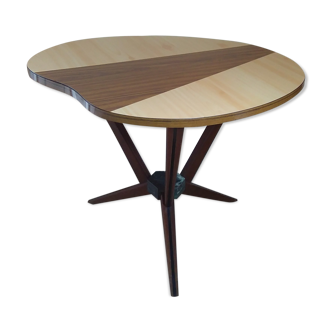 Tripod table, Italian work of the 1950s