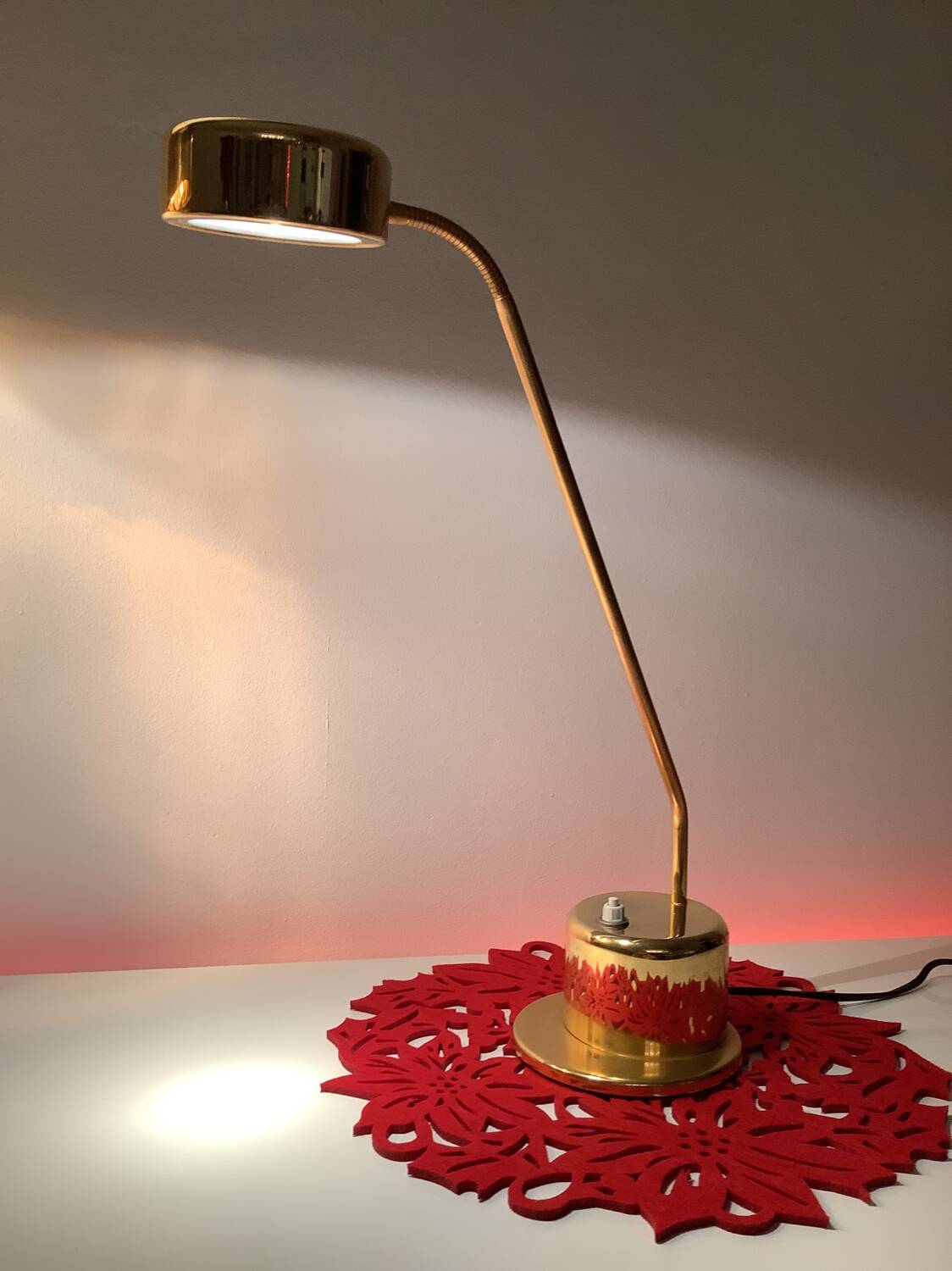 Vintage Collector Brass Floor Lamp