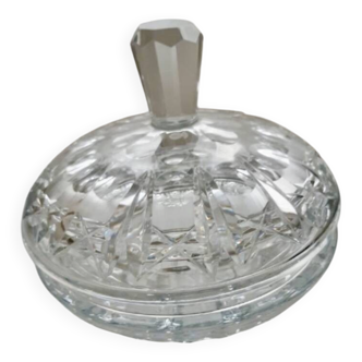 Bohemian crystal candy dish