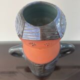 Vintage Vera Haij, Steneby. Ceramic Vera Haij Swedish - Modernist Vase Sweden Girl Pottery.