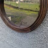 Small round mirror
