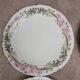 Set of 5 Limoges porcelain dessert plates in Art Nouveau style.