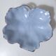 antique blue and gold leaf dish in Limoges porcelain