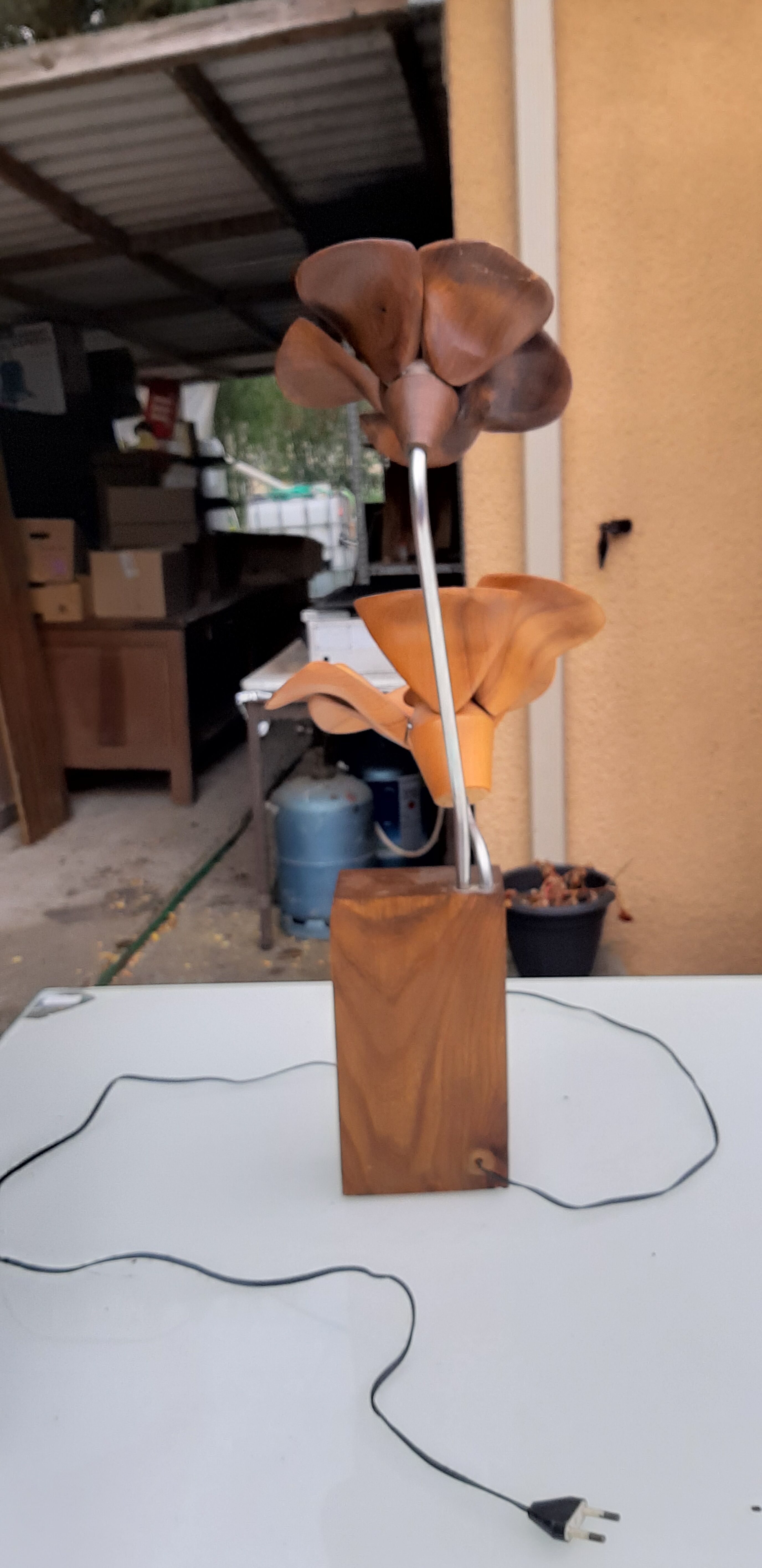 Vintage lamp of the 70s