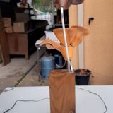 Vintage lamp of the 70s