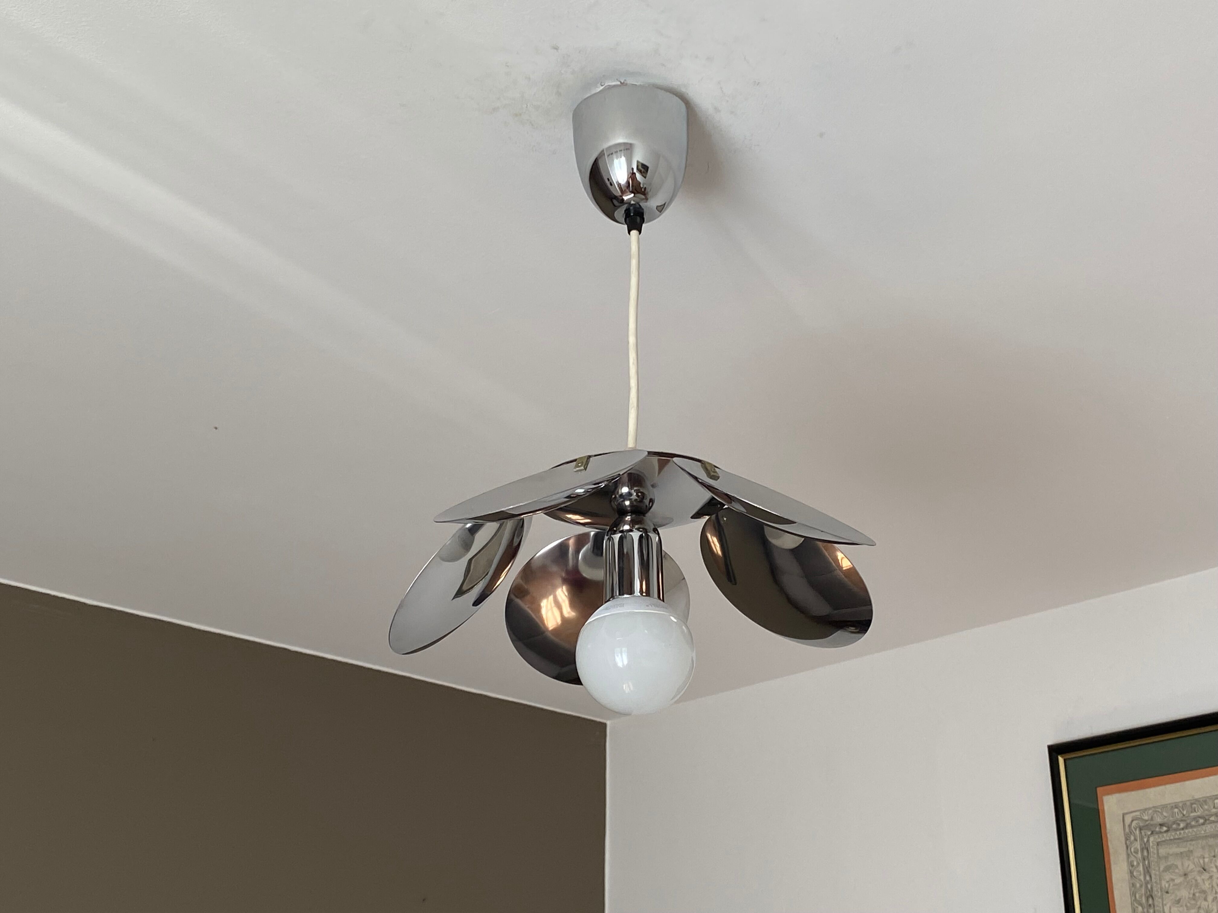 Suspension Goffredo Reggiani. 1970. Space age