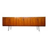 Scandinavian teak sideboard and “pin” legs