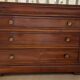 Chest of drawers by Christian Robert, stamped, George Sand model, 3 drawers.