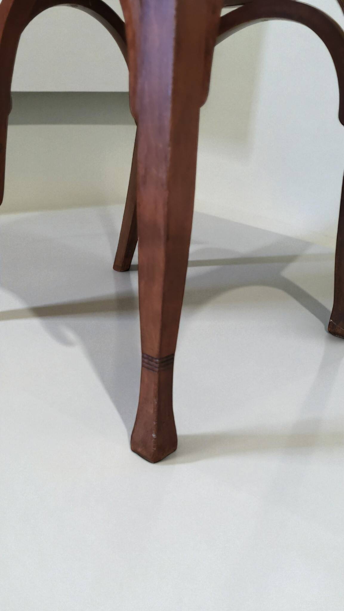 Chaises Art Nouveau en bois courbé