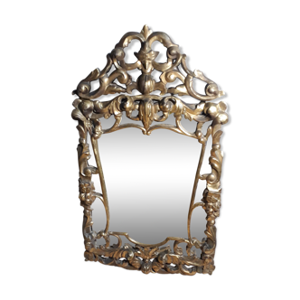 Mirror features rococo style, 77x58cm