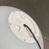 Vintage floor lamp in the shape of a globe from the French space age by SCE, France.