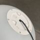Vintage floor lamp in the shape of a globe from the French space age by SCE, France.