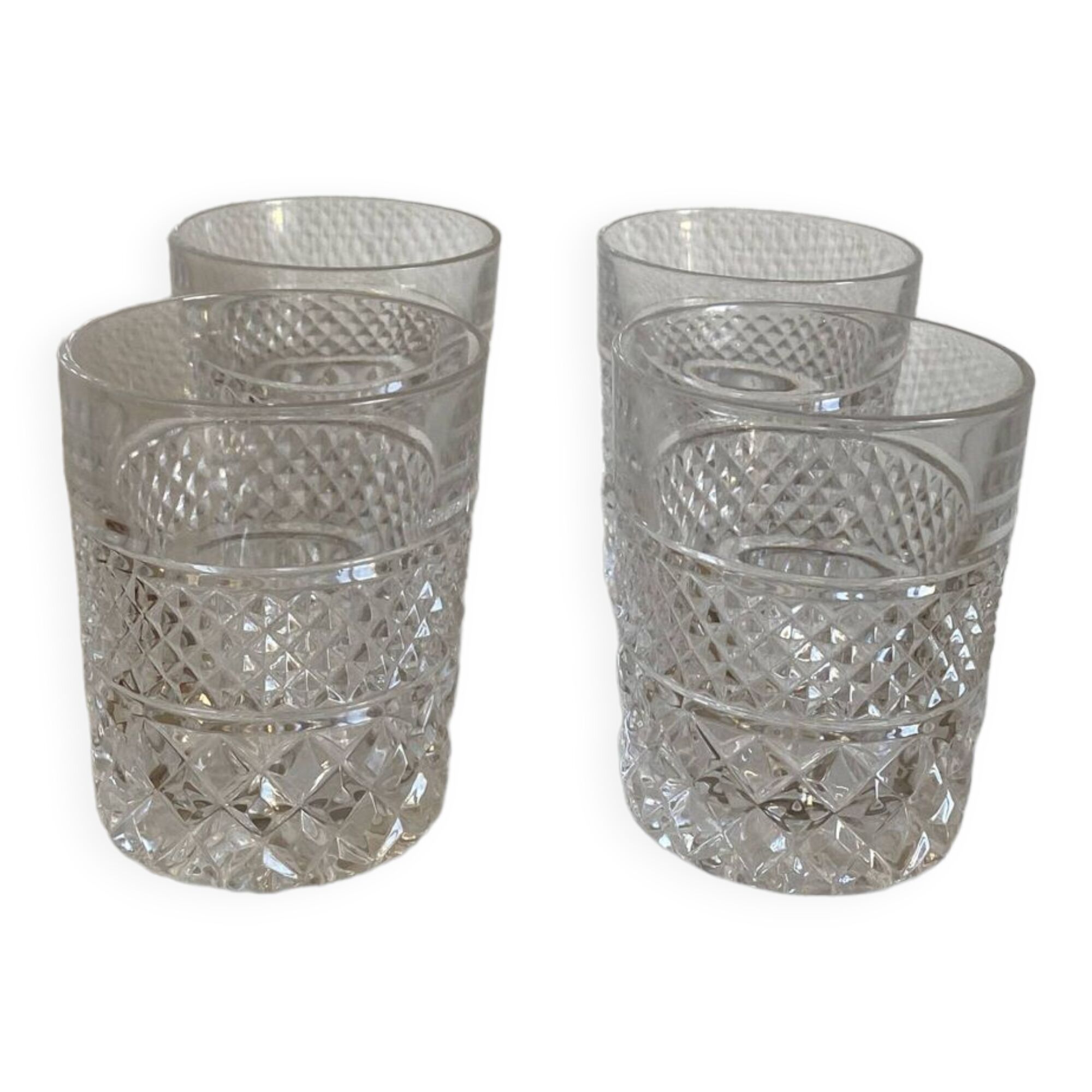 Arque Crystal Whiskey Glasses