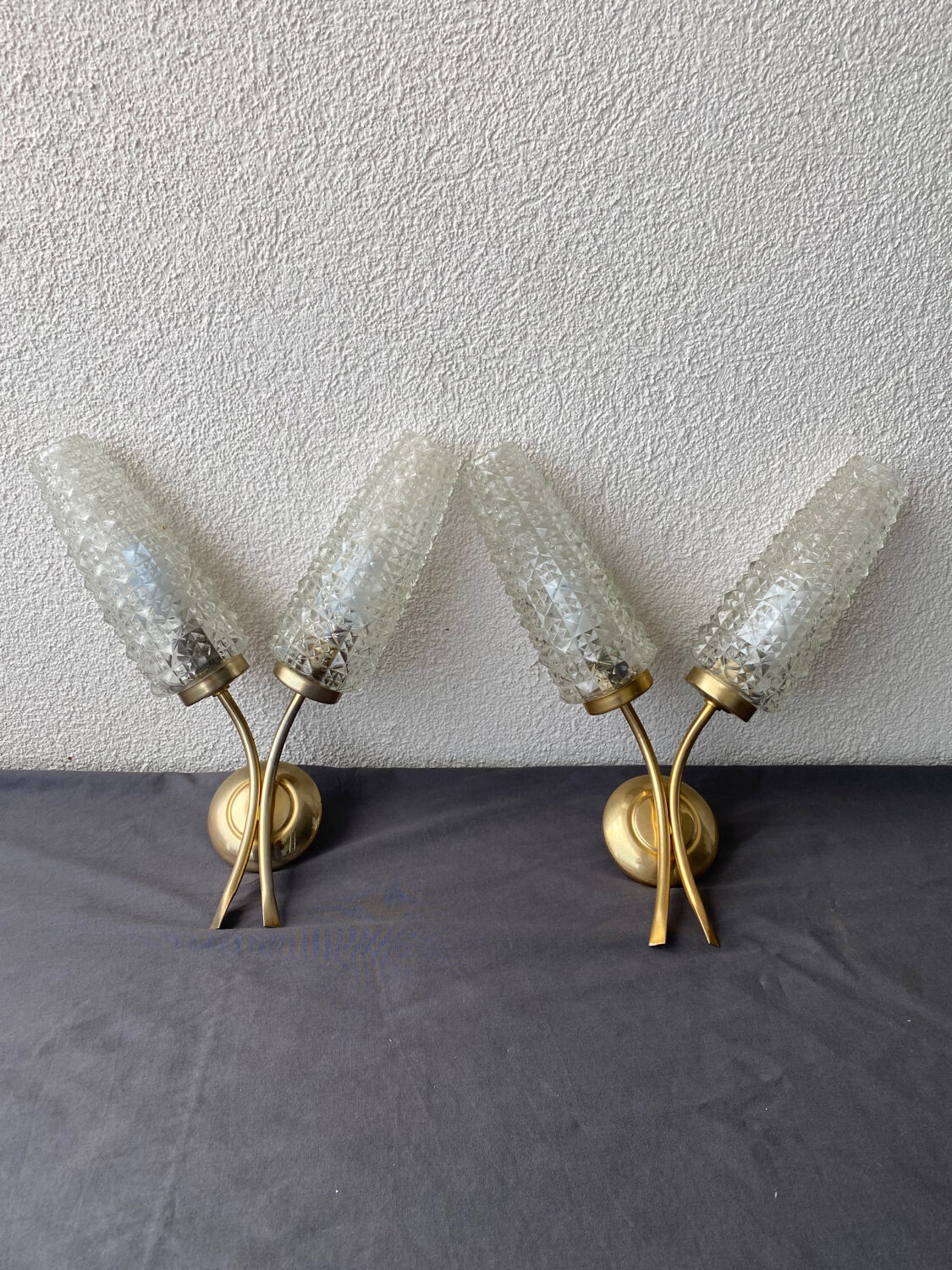 Pair of wall lights