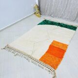 Handmade Moroccan pure wool rug, traditional style, size 250 x 250 cm