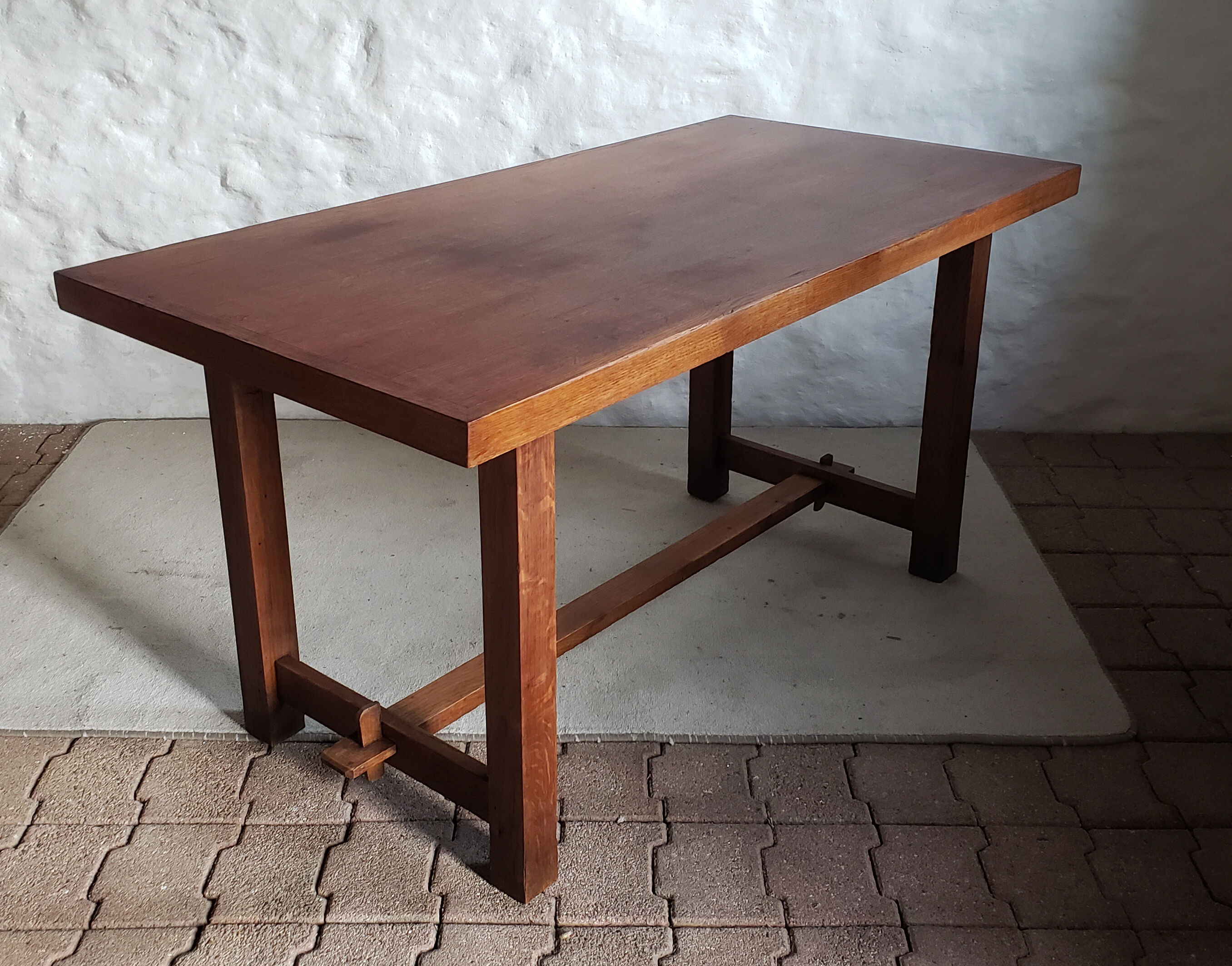 Oak farm table