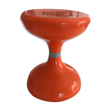 Vintage orange diabolo stool 70
