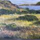 Vintage original landscape oil painting by N.Stern