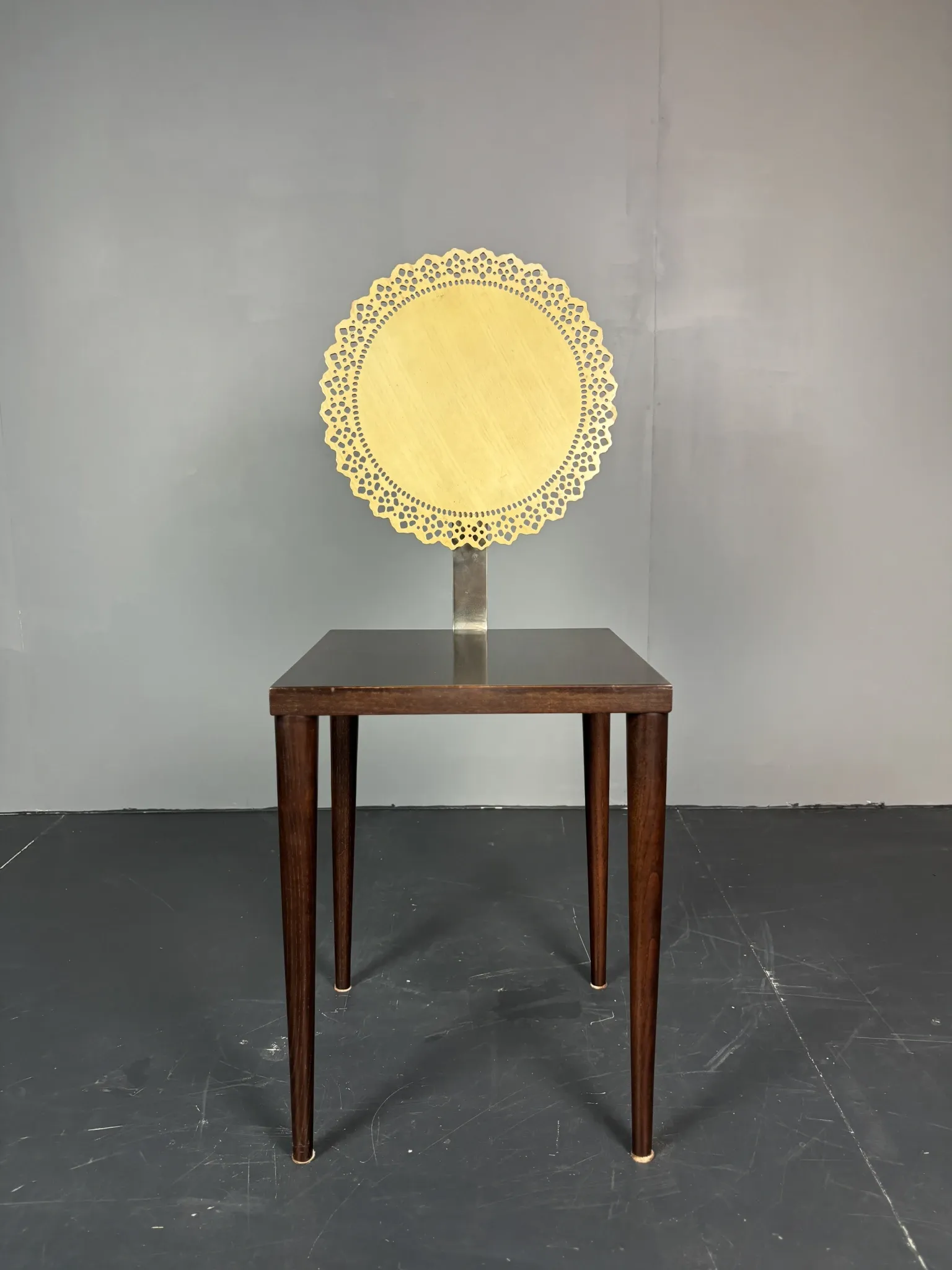 Sculptural Italian Tatlim side chair dining chair by Marco Mencacci 1990s